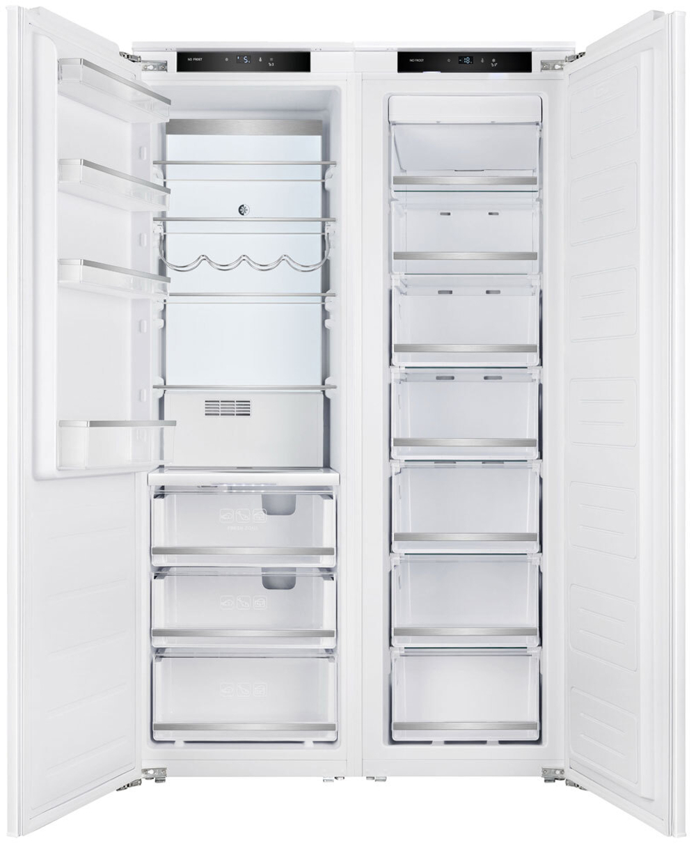 Встраиваемый холодильник Side-by-Side Zugel ZRISS481FNF (ZRI1750NF + ZFI17540NF)