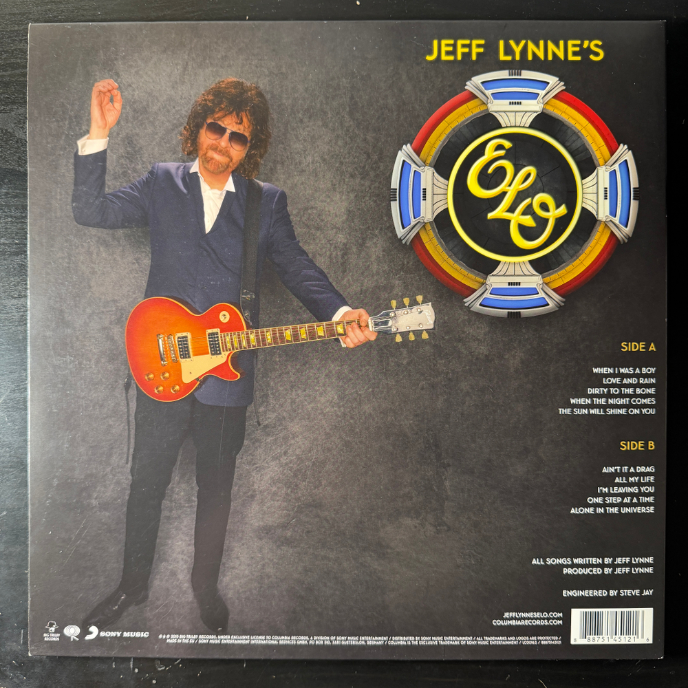 Jeff Lynne's ELO ‎– Alone In The Universe (Европа 2015г.)