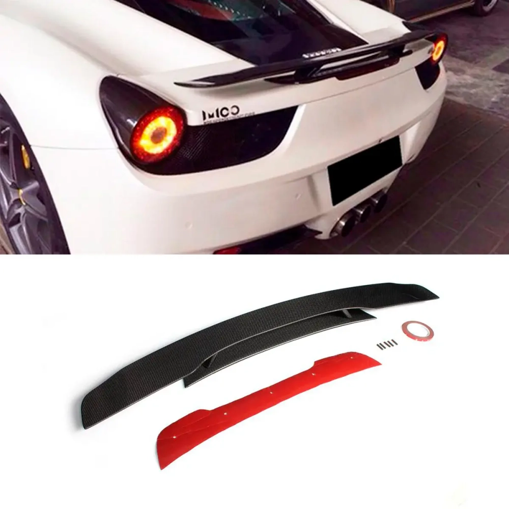 Карбоновый спойлер на крышку багажника для Ferrari 458 2009-2015 Феррари