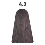 4.2 гель-краска KAARAL Baco Color Glaze средний коричневый фиолетовый - 60 мл.