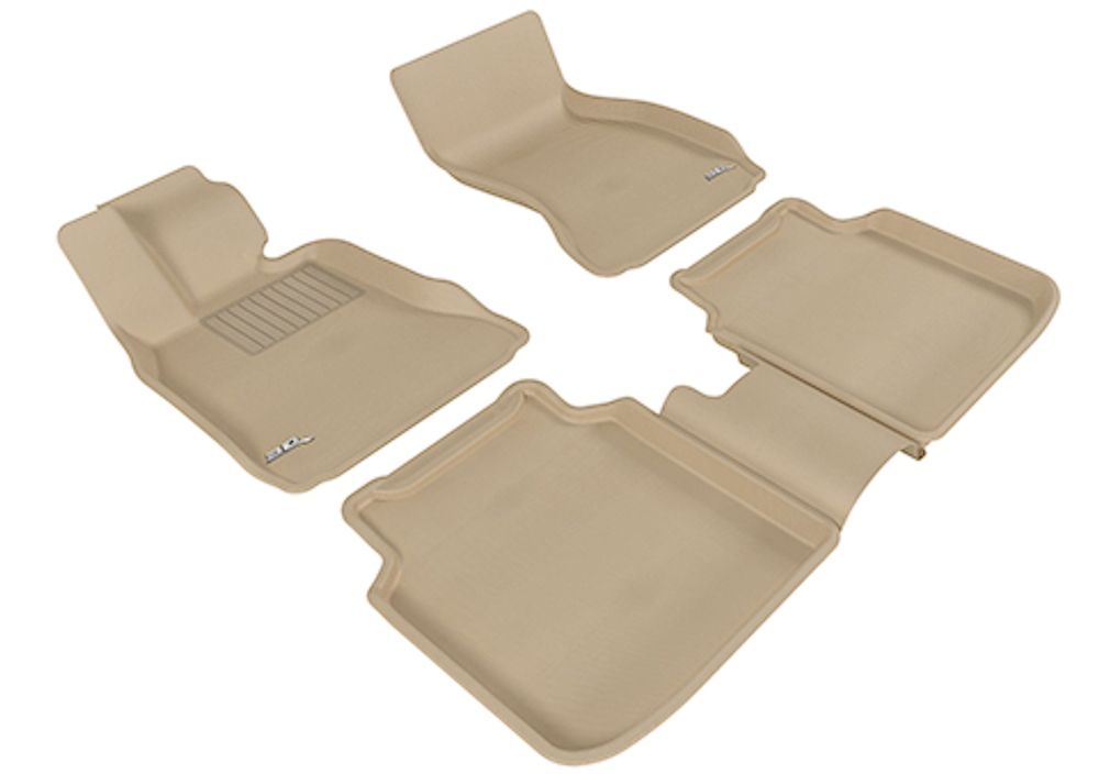 Коврики салона Sotra 3D Lux для BMW 7 Series-Li (F02) 2009-2012 бежевые. Артикул ST 74-00371