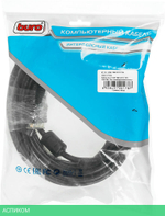 Кабель Buro HDMI-19M-DVI-D-10M 10м черный