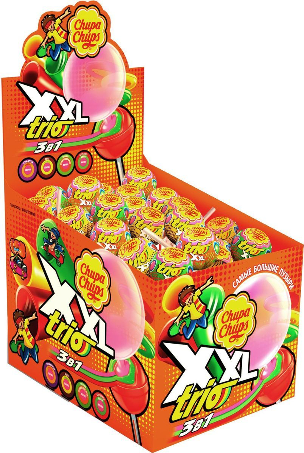 Чупа XXL Трио 1*40шт*12бл