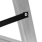 Лестница Сибртех двухсекционная 8 ступеней, алюминиевая