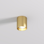 DK2610-SB Накладной светильник SHINE TUBE со светодиодом, D70*H80, IP20, 3000К, 10W, RA?90, сатинированная латунь, алюминий