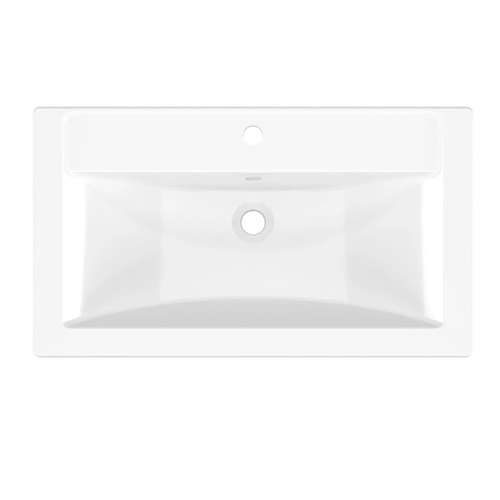 Раковина накладная "МАРГО-80" белая (MIXLINE)