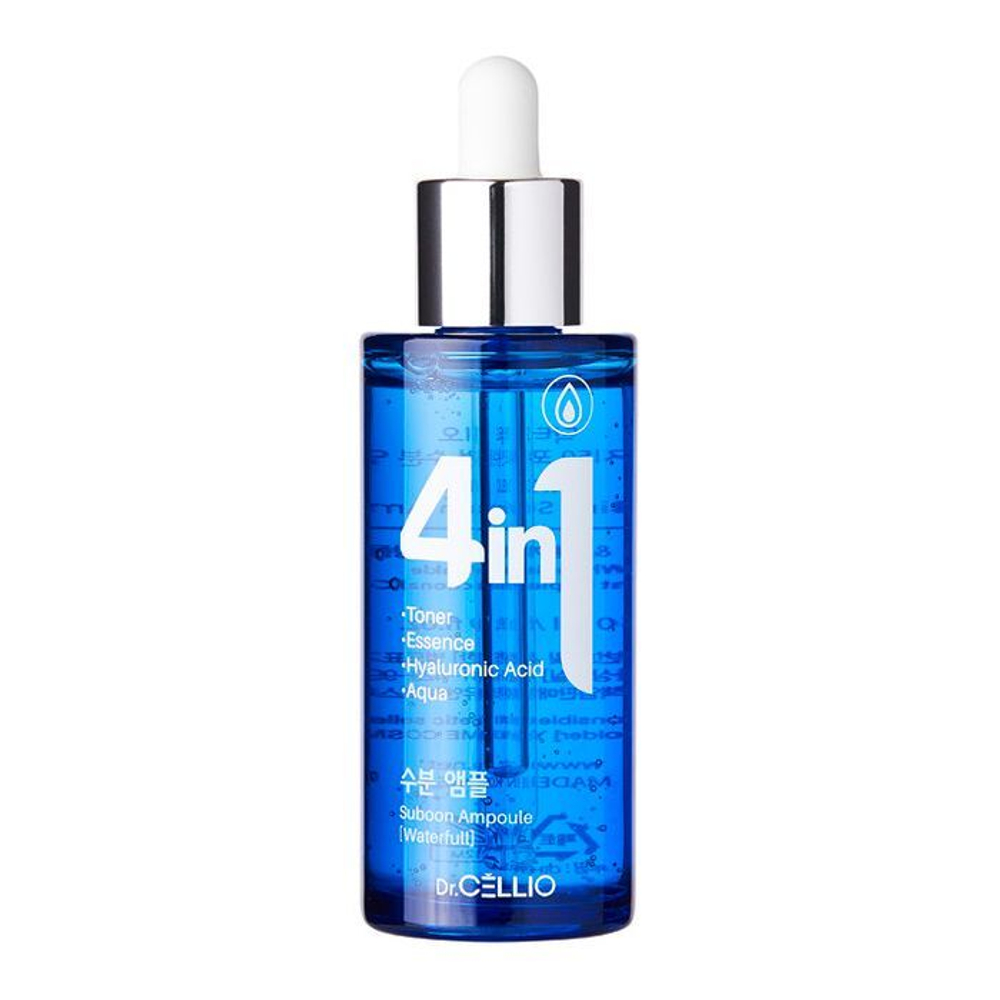 Сыворотка для лица увлажняющая Dr.CELLIO G50 4 IN 1 SUBOON AMPOULE (Aqua) 50мл