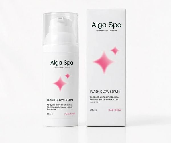 Сыворотка с комбучкой для сияния кожи, 30 мл (Alga spa)