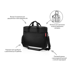 Сумка для ноутбука Workbag Canvas Black