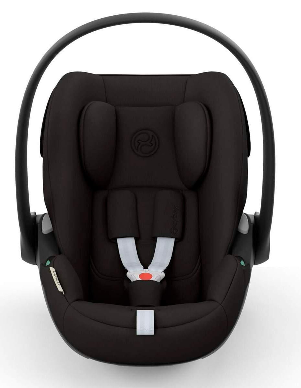 Коляска Cybex Priam IV Rosegold complete и автокресло Cloud G i-Size Magic Black 3 в 1 Peach Pink