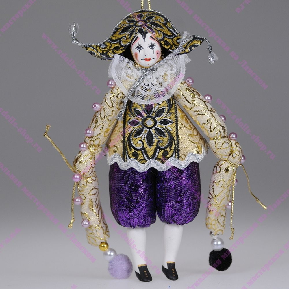 Ёлочная игрушка Клоун Солдатик