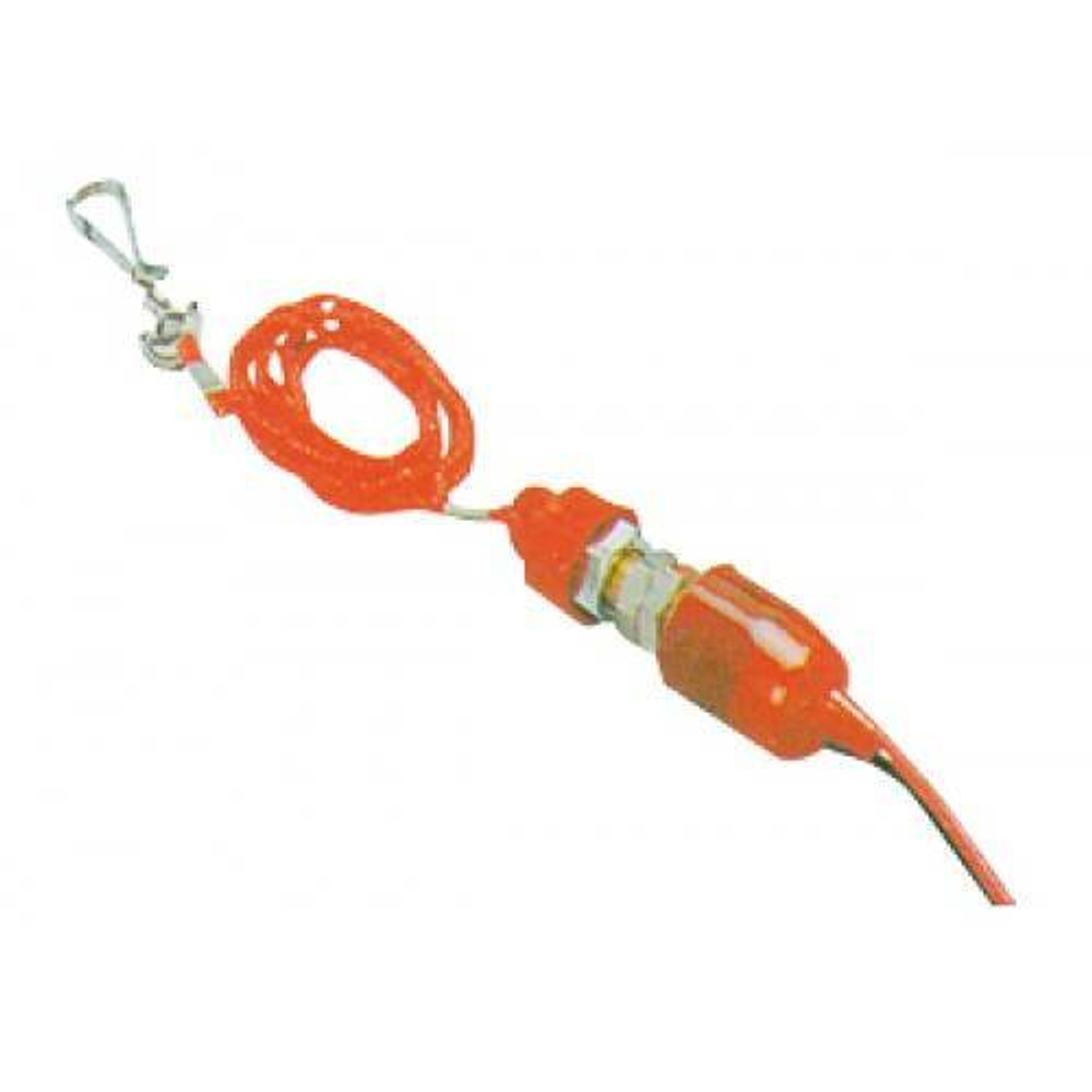 Кнопка "стоп" с чекой безопасности