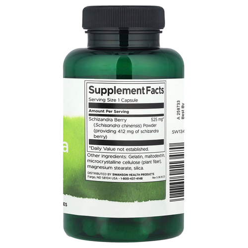 Swanson, Full Spectrum® ягоды лимонника, 525 мг, 90 капсул