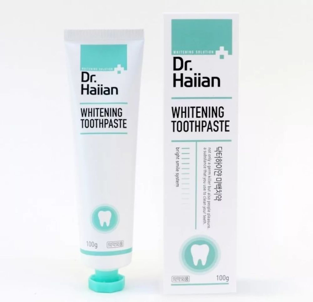 Зубная паста с усиленным отбеливающим эффектом DR.HAIIAN Whitening Toothpaste, 100g