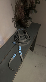 Перестёжка для собак из биотана 25 мм 7 м