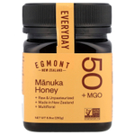 Egmont Honey, Мед манука, необработанный и непастеризованный, MGO 50+, 250 г (8,8 унции)