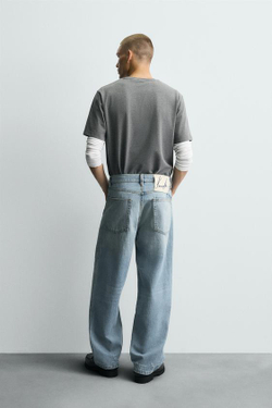 ZARA ДЖИНСЫ BAGGY © OTIS KWAME KYE QUAICOE, ГОЛУБОЙ