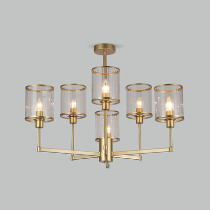 Потолочная люстра Eurosvet Inari 60144/6 золото