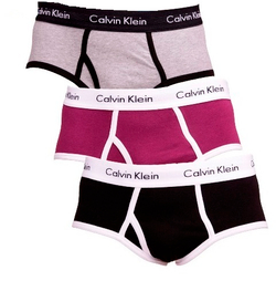 Набор "Фортуна" 3 трусов Calvin Klein 365 (БРИФЫ)