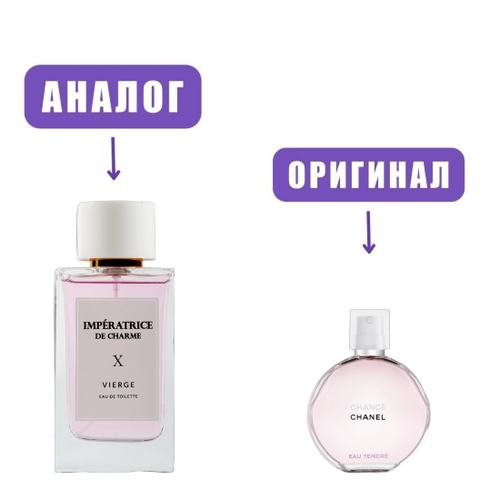 IMPERATRICE DE CHARME Vierge X edT 80ml Pour Femme/Поли парф