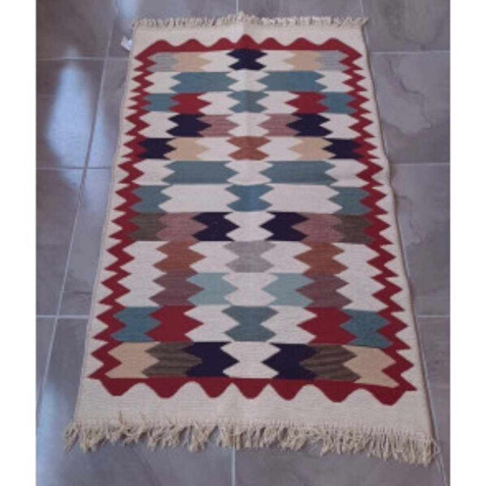 Коврик интерьерный с бахромой VOSTOK 60*90 (двухсторонний)