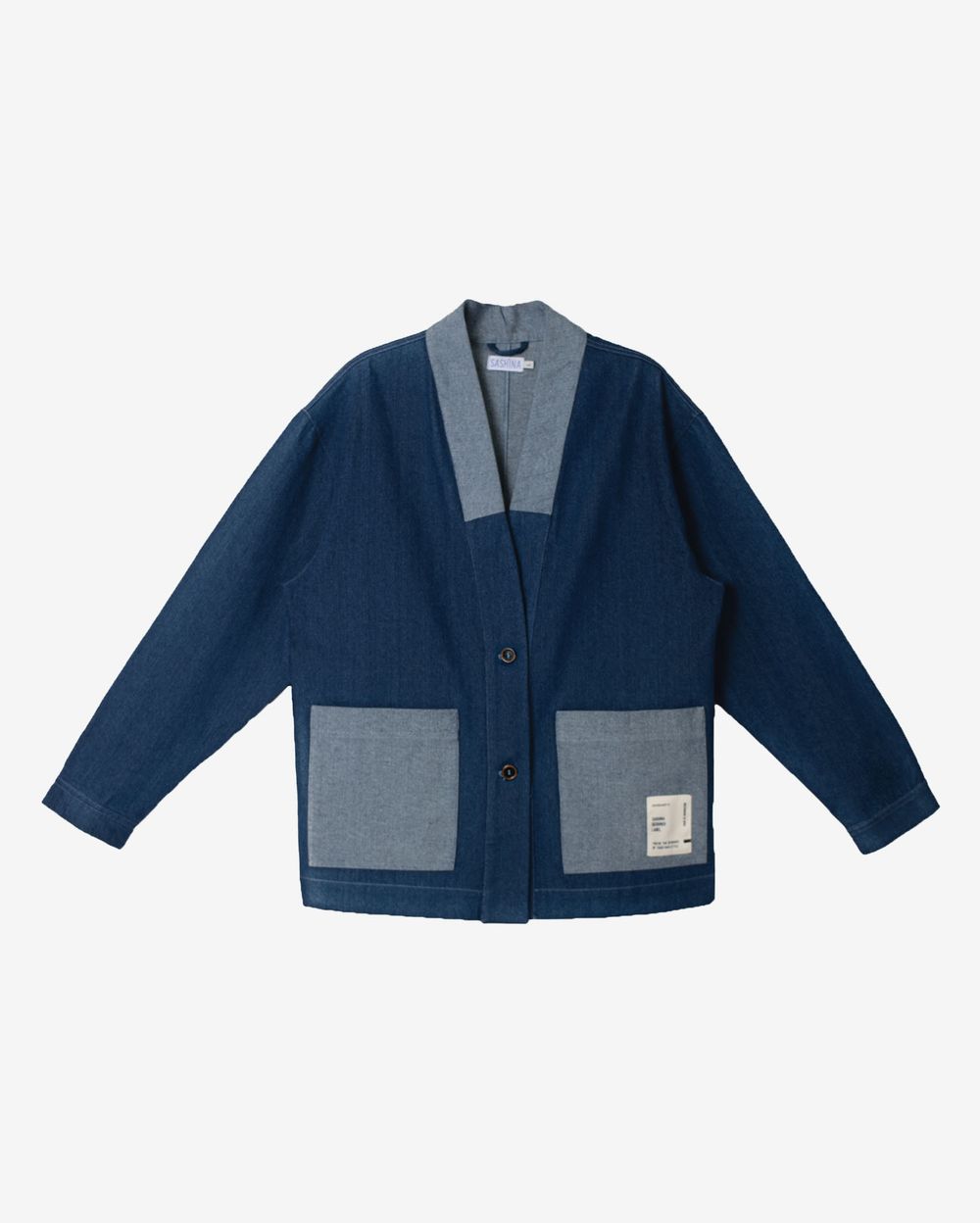 Жакет Sashina Haori Blue синий