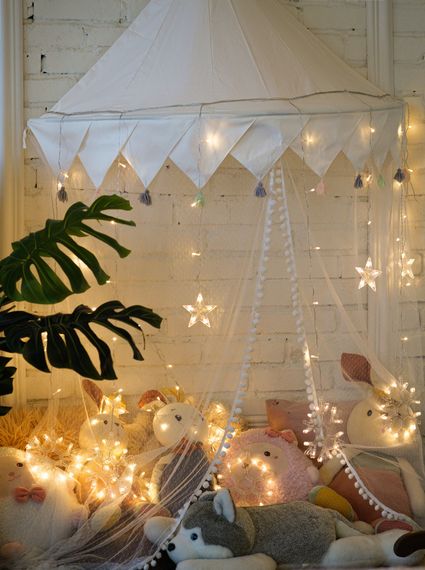 Гирлянда Бахрома &quot;Звезды и Снежинки&quot; 2,5*1м 38240