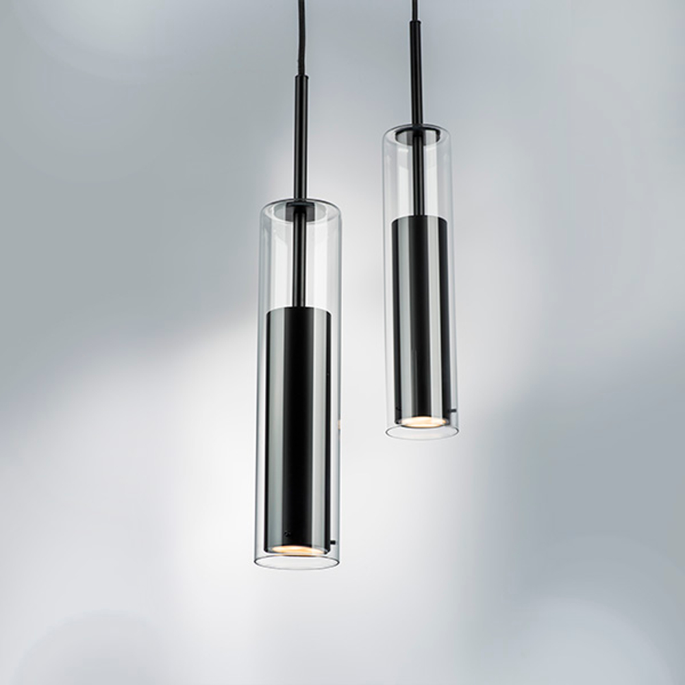 756017 Люстра CILINO 1х40W GU10 ЧЕРНЫЙ