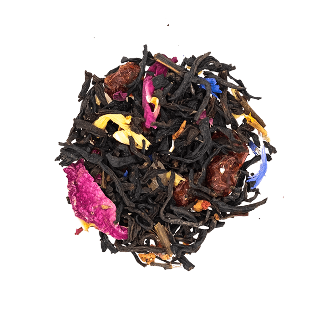 Чёрный чай с добавками