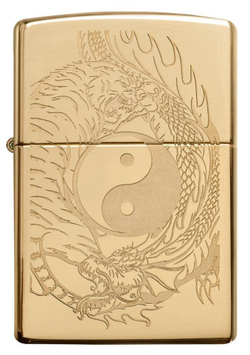 Зажигалка ZIPPO 49024 Tiger and Dragon Design