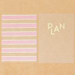 Набор ацетатных разделителей для планера «Розовые облака», 6 листов, 16 × 21 см