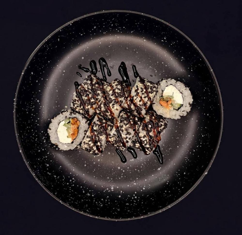 Ролл лосось-терияки