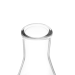 Колба коническая, 5000 мл, узкое горло, с резиновой пробкой