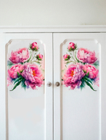 Трансфер для декупажа переводной рисунок для поверхностей пион 001