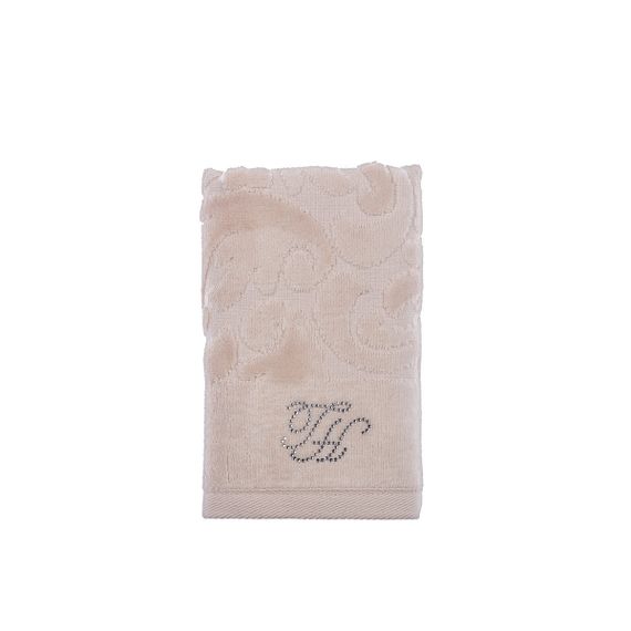 Набор полотенец  Baroc (бежевый)  3 пр 30х50 50Х100 и  90Х150   TIVOLYO HOME Турция