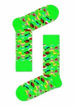 Носки унисекс Sacred Heart Sock с шапочками (Размер: 29) (Цвет: лаймовый)