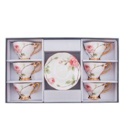 Pavone JK- 35 Чайный набор на 6 перс.«Итальянская роза»