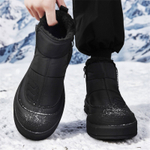 CHENGSHILUOTUO Elderly Insulated Boots Men"s