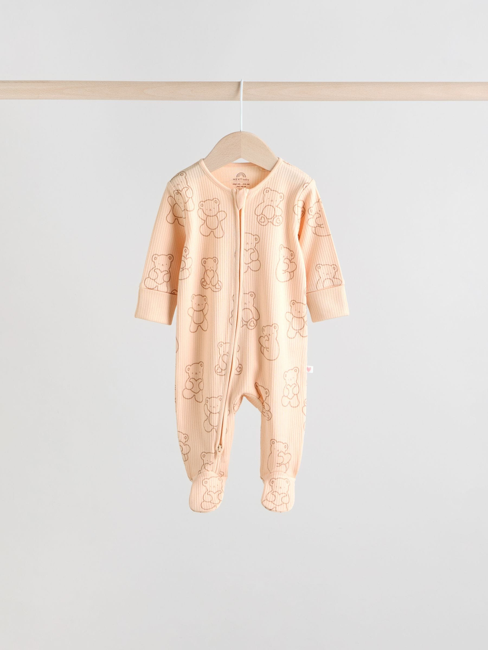 Комбинезон / Cлип для малышей Next AW2-295, 4 шт., Бежевый