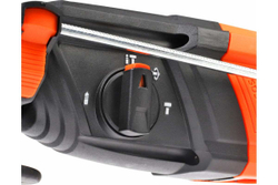 Перфоратор PATRIOT RH 243Q SDS+, мощность 770 Вт, 2.6 Дж, 3 режима работы, быстросменный патрон QCC, макс.диаметр 24 мм, глубиномер, кейс 140301344