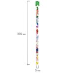 Закладки для книг с принтом САМОКЛЕЯЩИЕСЯ, КОМПЛЕКТ 6 шт., Цветы, ДПС, 2921.Р2/6