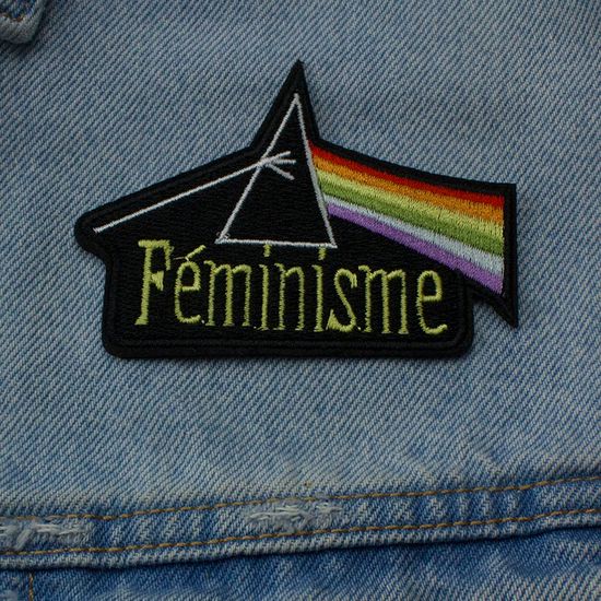 Нашивка на рюкзак и на одежду. Feminisme