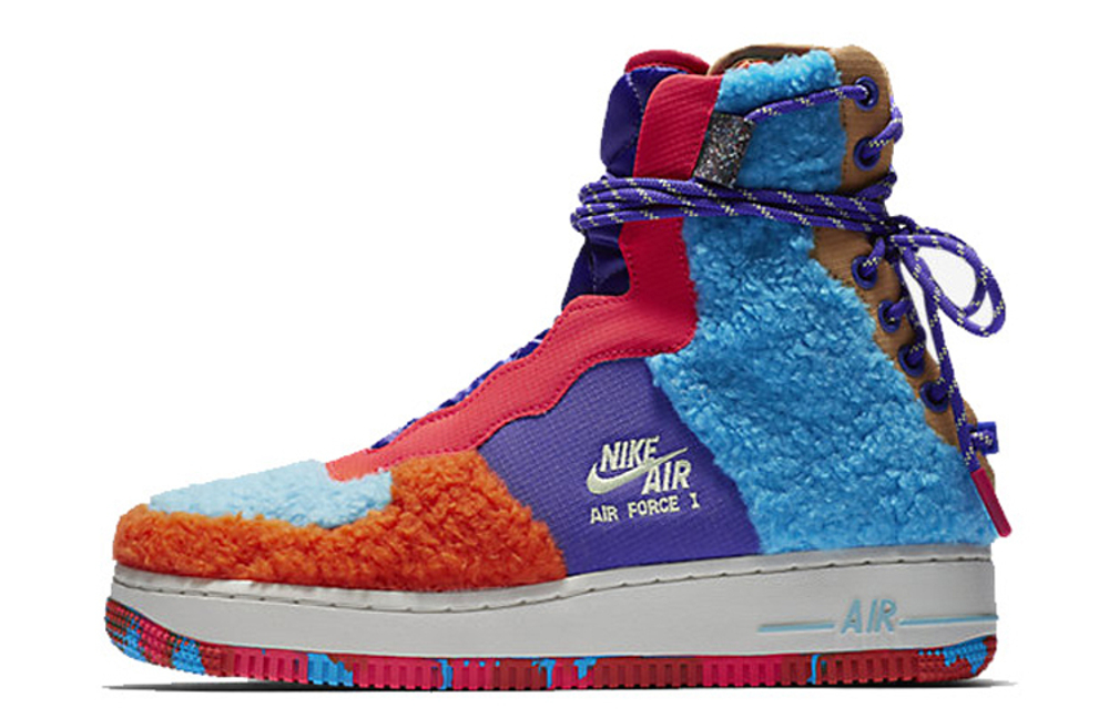 Кроссовки Nike Air Force 1 Rebel X (Женская размерная сетка)