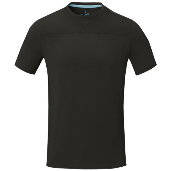 Borax Мужская футболка с короткими рукавами из переработанного полиэстера, сертифицированного согласно GRS
