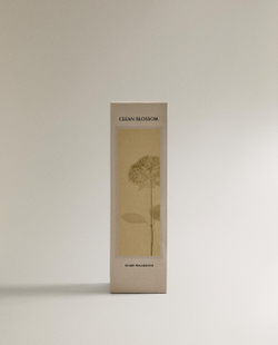 Zara Home Аромадиффузор Clean Blossom 120 мл, тростниковые палочки микадо, аромат цветочный, Розовый