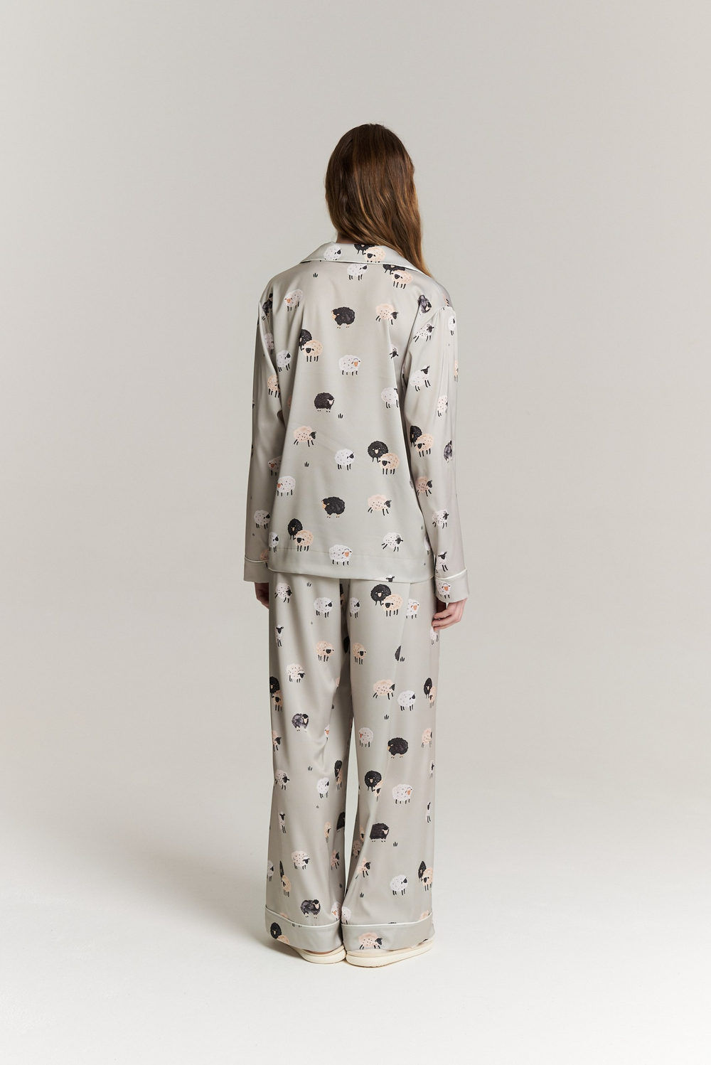 Костюм двойка с овечками - S размер