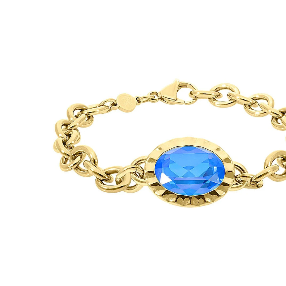 Браслет Qudo TIVOLA UNICA big (G/P) Royal blue delite 189684