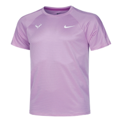 Мужское теннисное поло Nike Dri-Fit RAFA MNK Challenger T-Shirt Men - Lilac