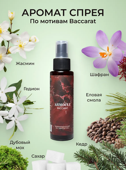 Спрей Armoule Baccarat 540 для волос и тела 20 в 1