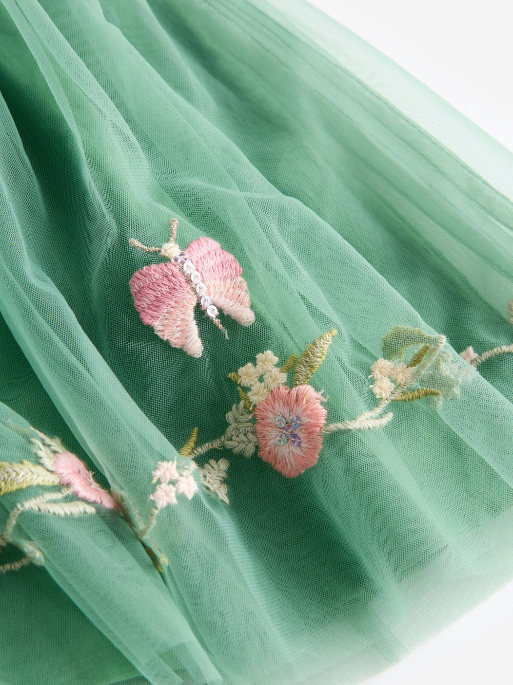 Платье для девочки Next E08-057, Зеленый